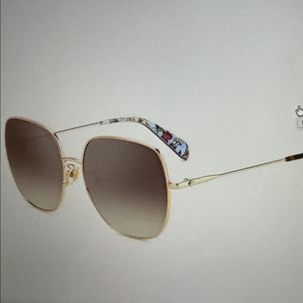 Kate Spade CHARLI/F/S Aviator Sunglasses NEW IN CASE
